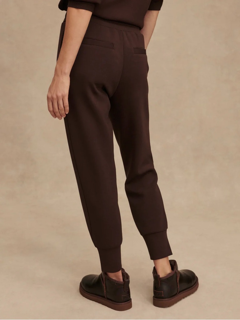 NWT Varley The Slim Cuff Pants 27.5" Coffee Bean - Picture 4 of 7
